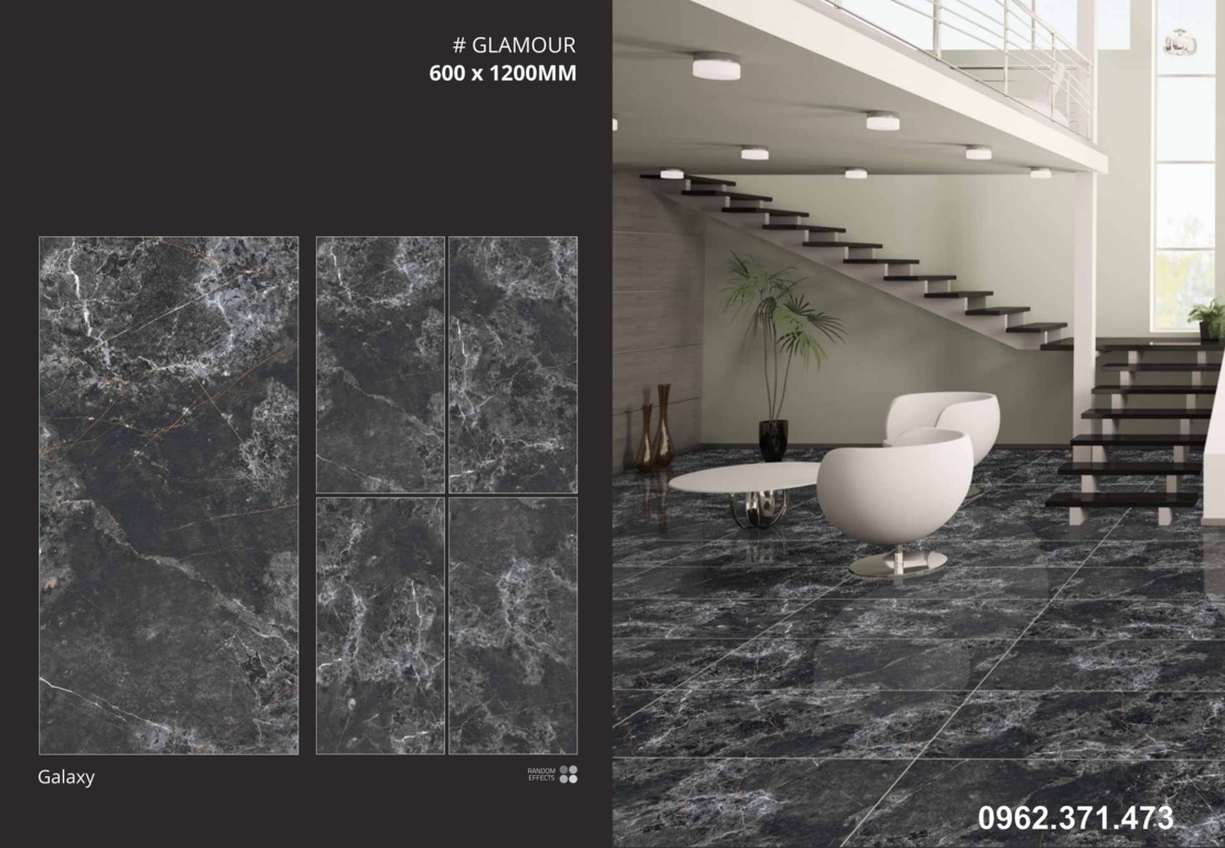 Gạch ốp 60x120 vân vũ trụ